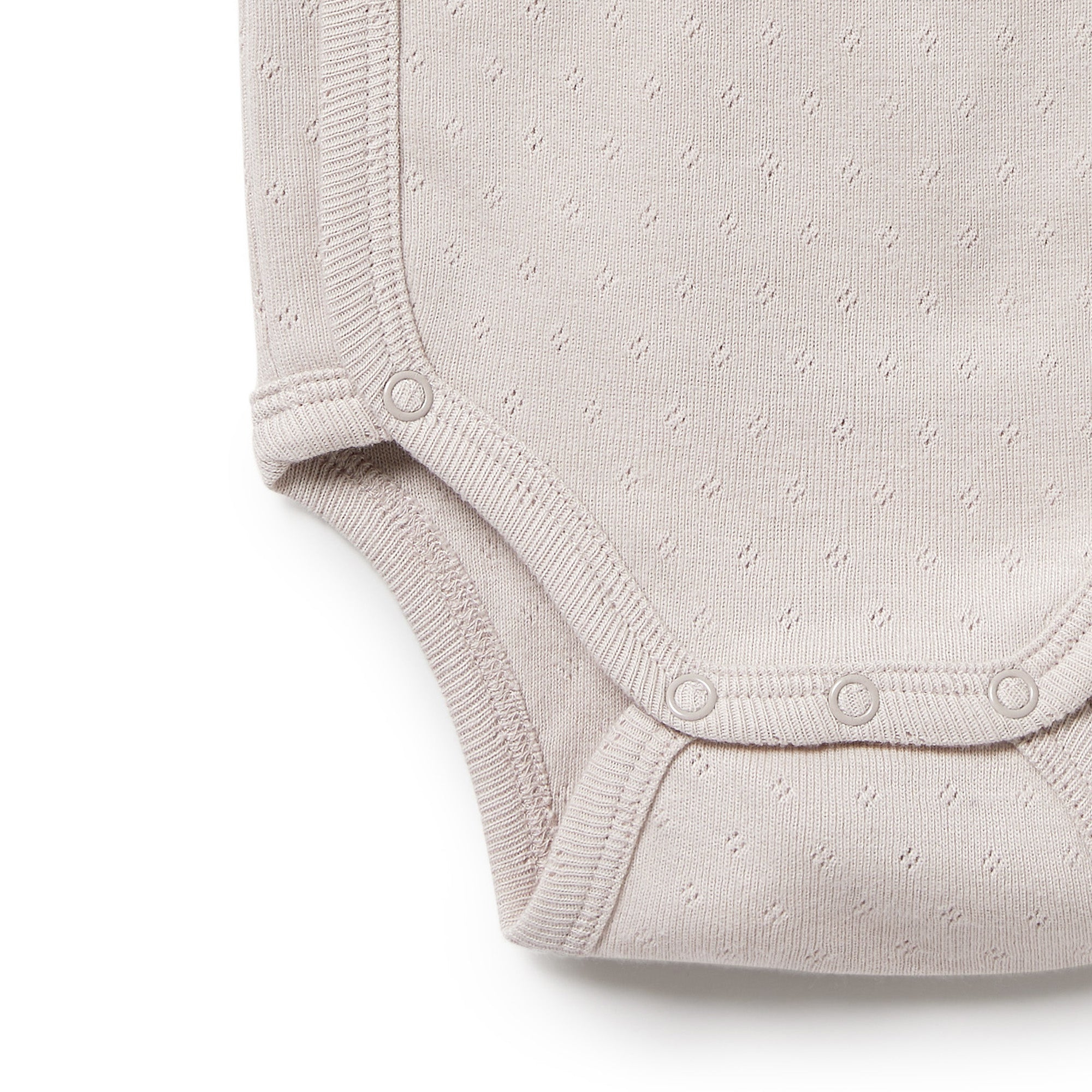 Organic Pointelle Kimono Bodysuit - Soft Breathable Baby Onesie for Newborns & Infants | Perfect for Playtime, Lounging & Photo Shoots