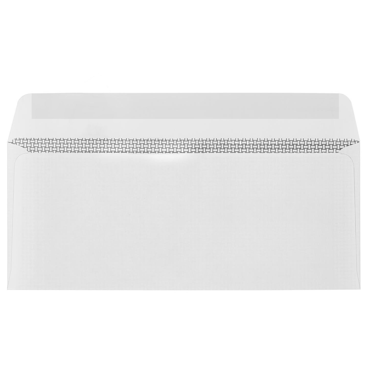 500#9 Single Window Security Envelopes with Thick Gummed Seal - Secure Mailing for Payroll Checks, QuickBooks Invoices, Business Statements & Return Mail (3 7/8