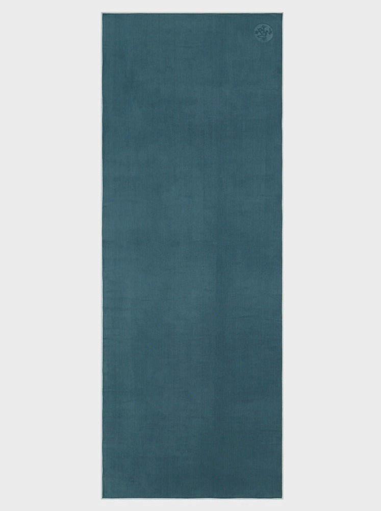 Manduka eQua Yoga Mat Towel - Non-Slip, Absorbent & Eco-Friendly for Hot Yoga, Bikram & Pilates - Perfect for Home, Studio & Travel Workouts