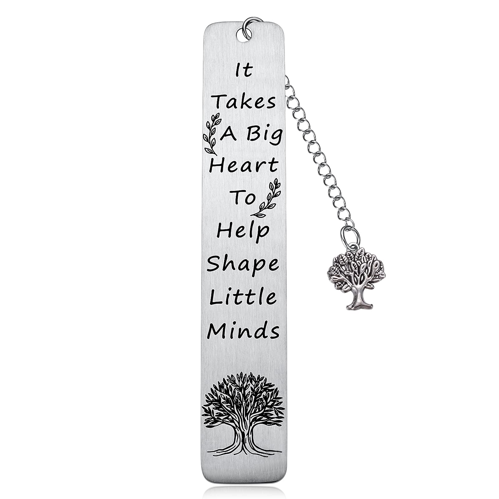 3 Pack Metal Bookmark for Teachers - Elegant Book Lover Reading Gift Set - Perfect Teacher Appreciation Thank You Present for Nursery, Preschool & School - Ideal for Classroom Rewards, Reading Incentives & End of Term Gifts