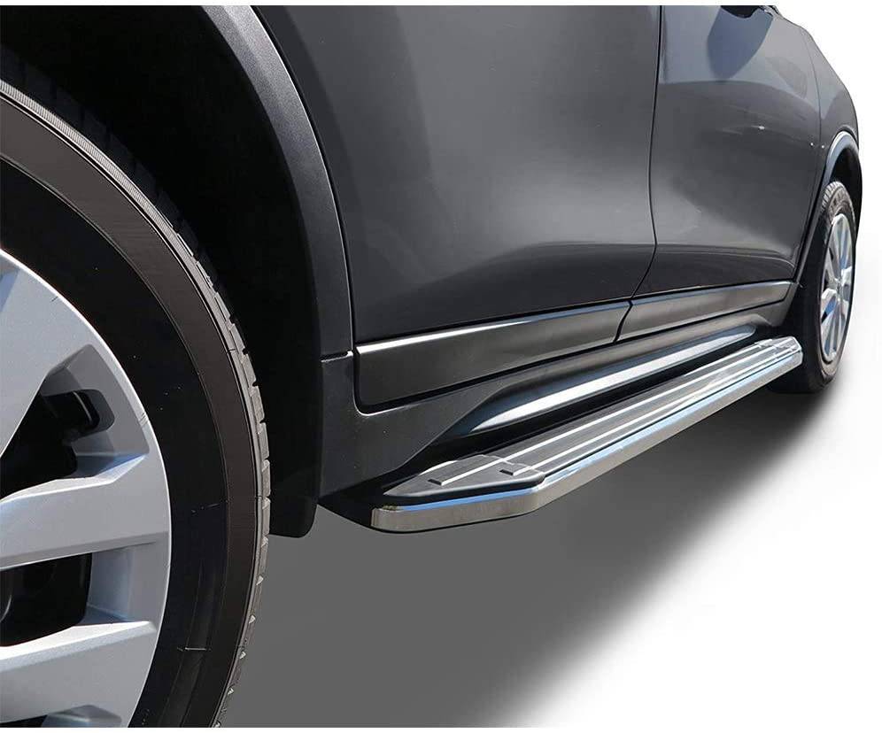 2023 Honda Pilot Running Boards Side Steps - V2 Style Nerf Bars for 2016-2023 Models - Durable Aluminum Off-Road Running Boards for Enhanced Vehicle Access & Style