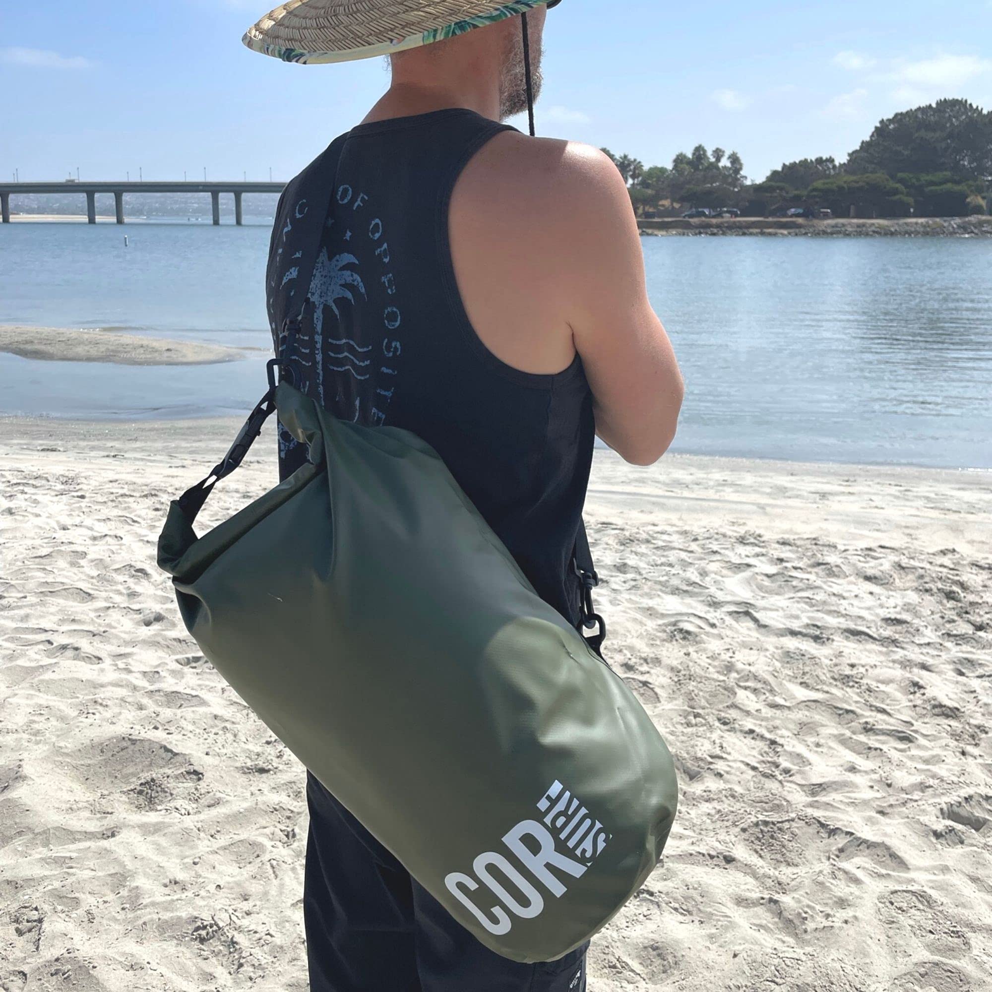 Waterproof Dry Bag 3L 5L 10L 15L Roll Top Sack - Floating Gear Storage for Kayaking, Rafting, Boating, Swimming, Camping, Hiking, Beach & Fishing | Keep Essentials Dry in Any Water Adventure