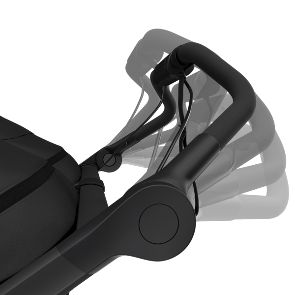 Thule Urban Glide 3 Double Black Stroller - Premium Double Jogging Stroller for Active Parents | Perfect for Running, Walking & Outdoor Adventures with Two Kids