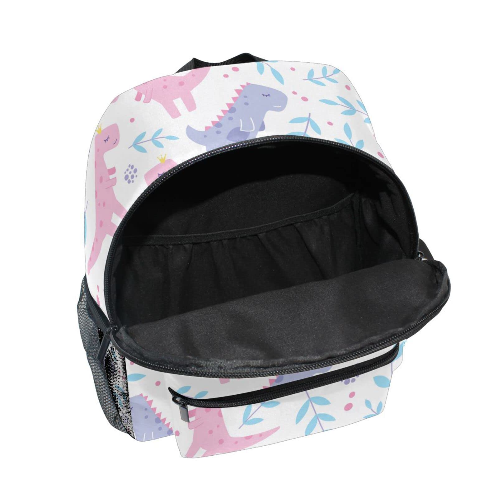 Dinosaur Kids Backpack for Boys - Pink & Purple School Bag for Preschool
