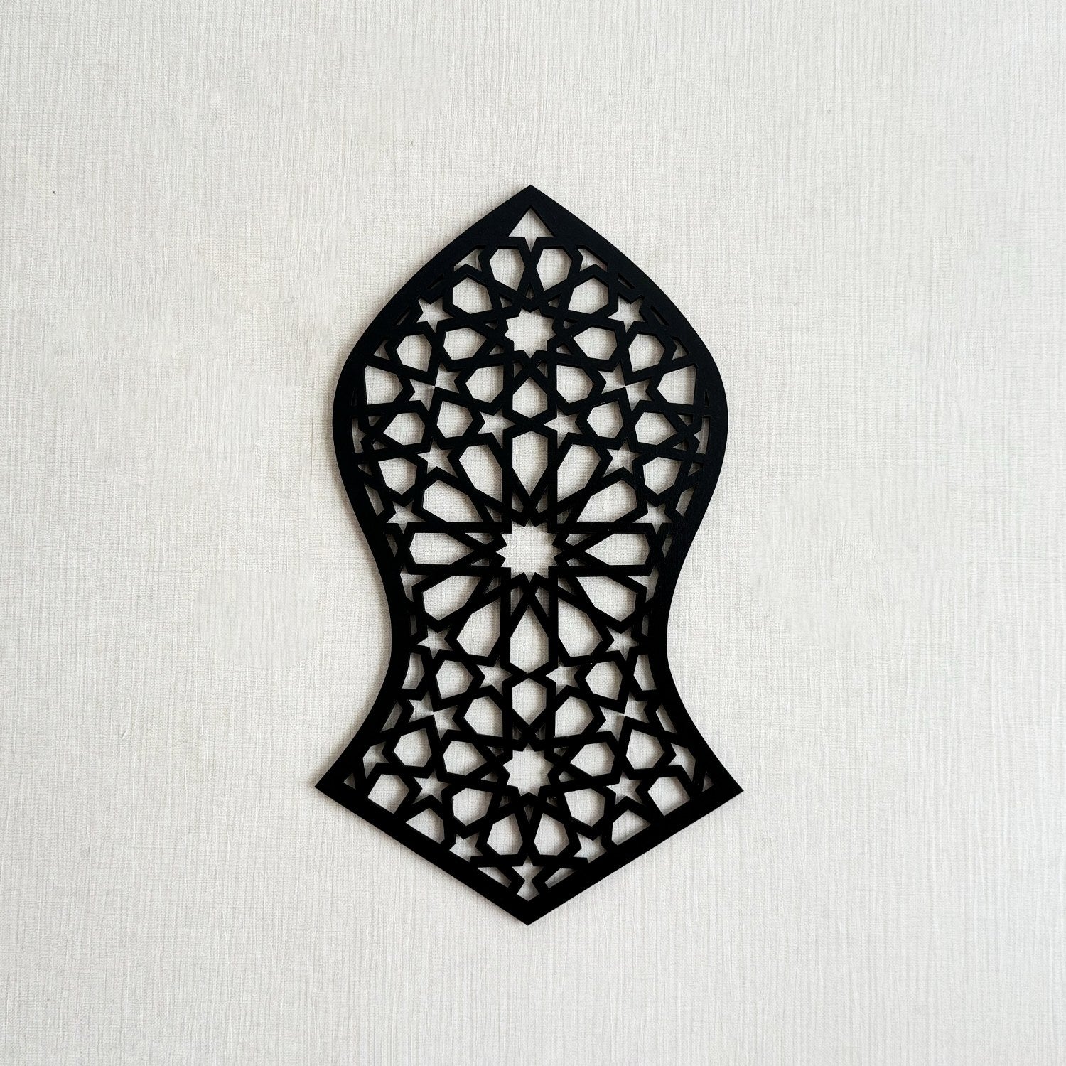 Beautiful Nalayn Wooden Acrylic Islamic Wall Art Decor - Handcrafted Arabic Calligraphy Home Decoration for Living Room, Bedroom & Mosque