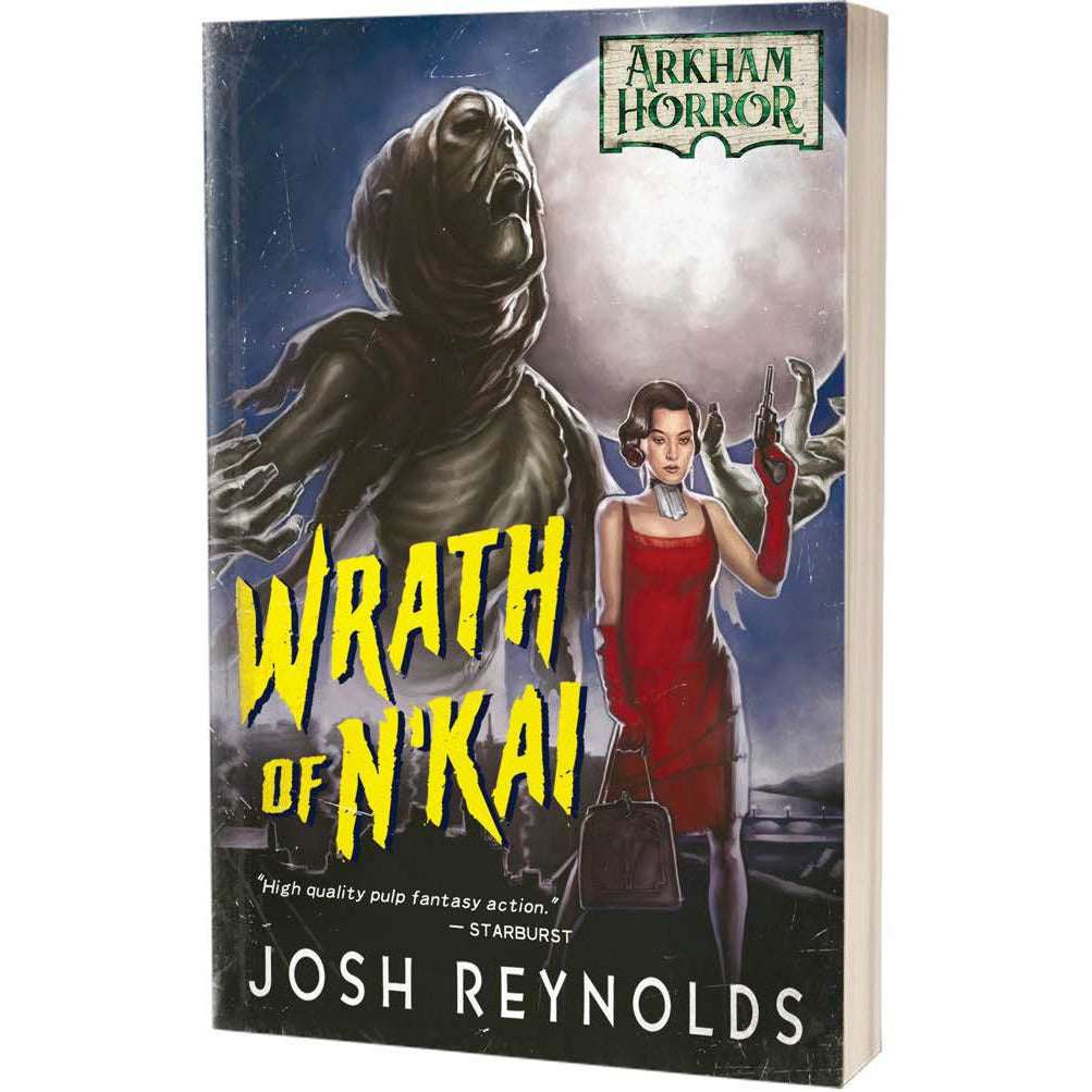Arkham Horror Novel: Wrath of N'Kai - Lovecraftian Horror Book for Cthulhu Mythos Fans | Perfect for Tabletop RPG Gamers & Horror Fiction Readers