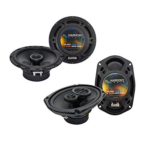 Harmony Audio R65 R69 Factory Speaker Replacement Kit - Compatible with Saturn Aura 2007-2009 | Premium Sound Upgrade for Car Audio System | Perfect for Road Trips & Daily Commutes