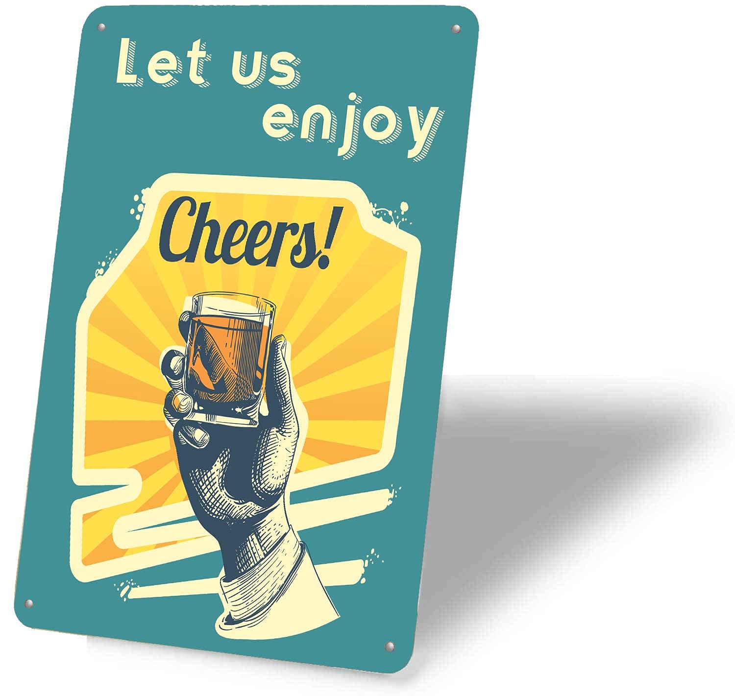 Vintage Retro Metal Tin Sign 