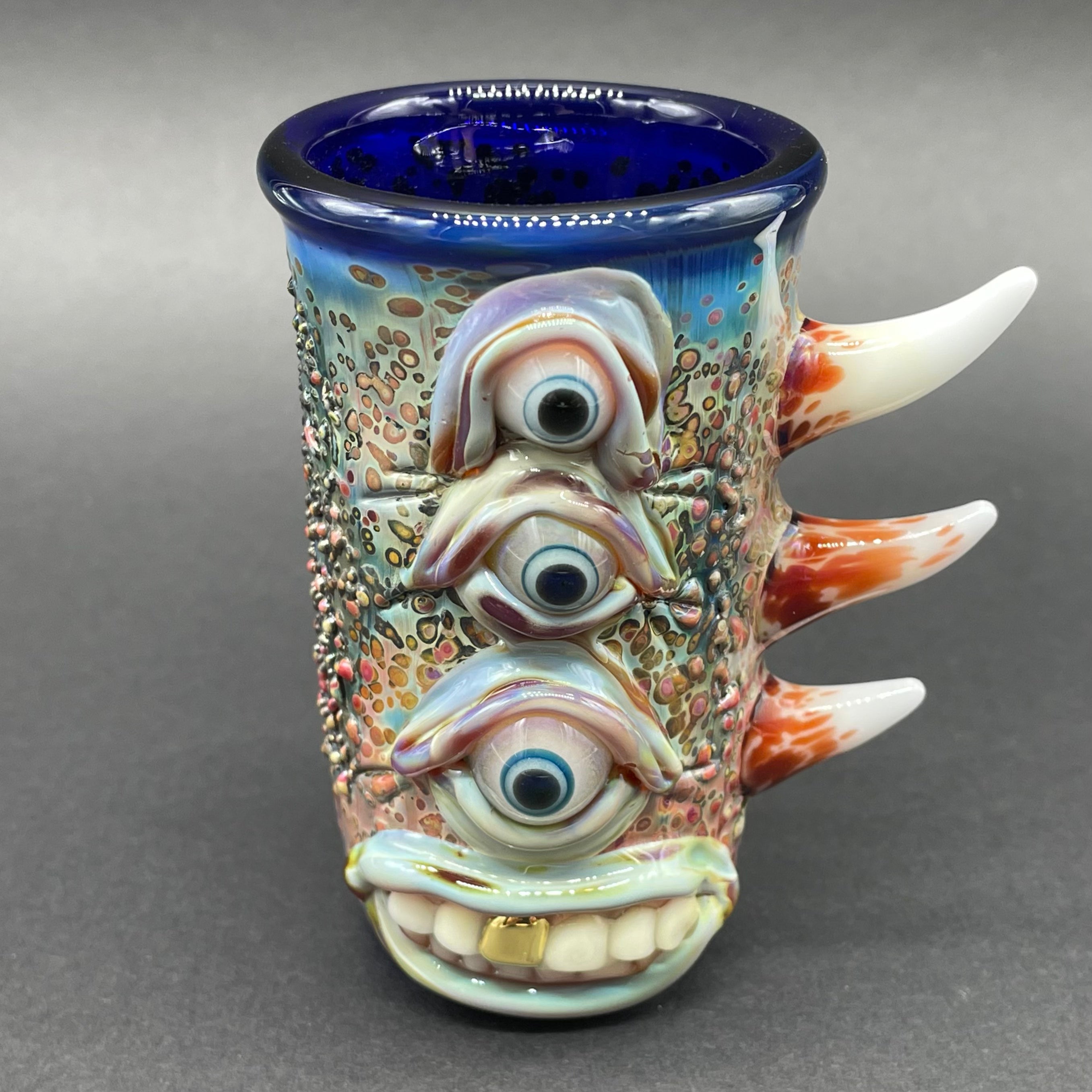 3-Piece Vertical Shot Glass Set - Perfect for Parties, Bars & Home Entertaining - 3 Eye Design for Fun Drinking Games & Cocktails