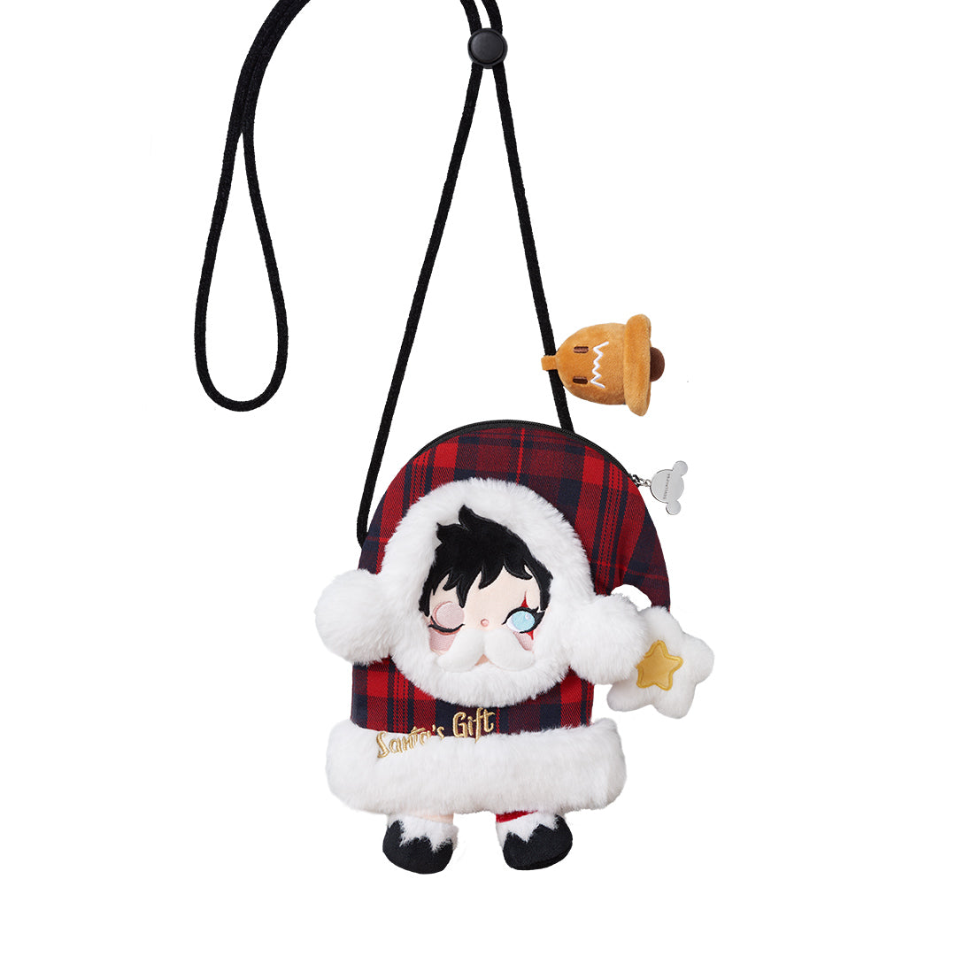 POP MART SKULLPANDA Tell Me What You Want Series Crossbody Bag - Stylish Unisex Shoulder Purse for Daily Use, Travel & Fashion Accessories | Cute Anime Inspired Design for Teens & Adults