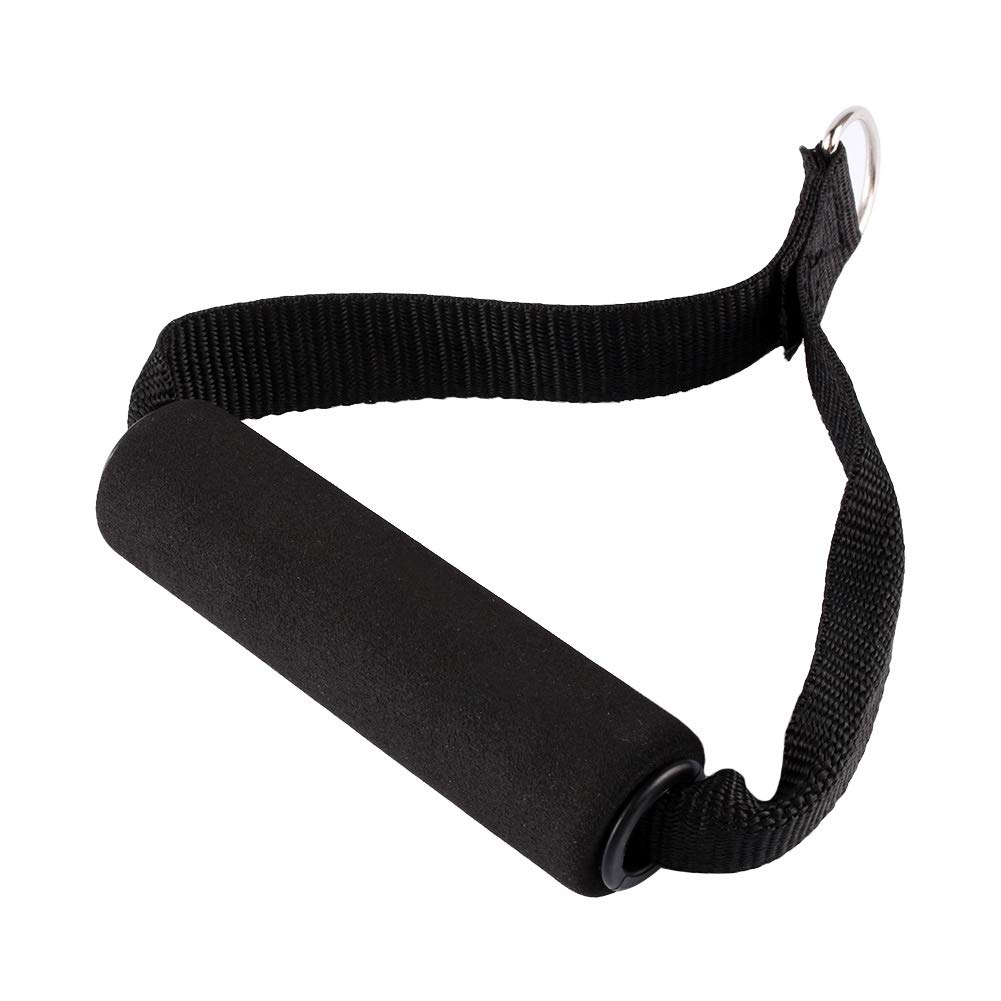 Qiilu Pull Handles Bands - Heavy Duty Fitness Rope Attachment for Dip Station, Gym & Home Workouts - Perfect for Strength Training, CrossFit & Functional Exercises