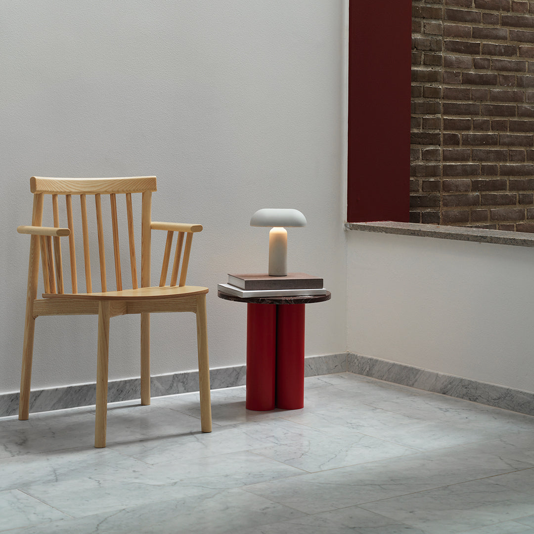 Normann Copenhagen DIT Side Table - Modern Scandinavian End Table for Living Room, Bedroom & Office - Stylish Small Table for Coffee, Books & Decor