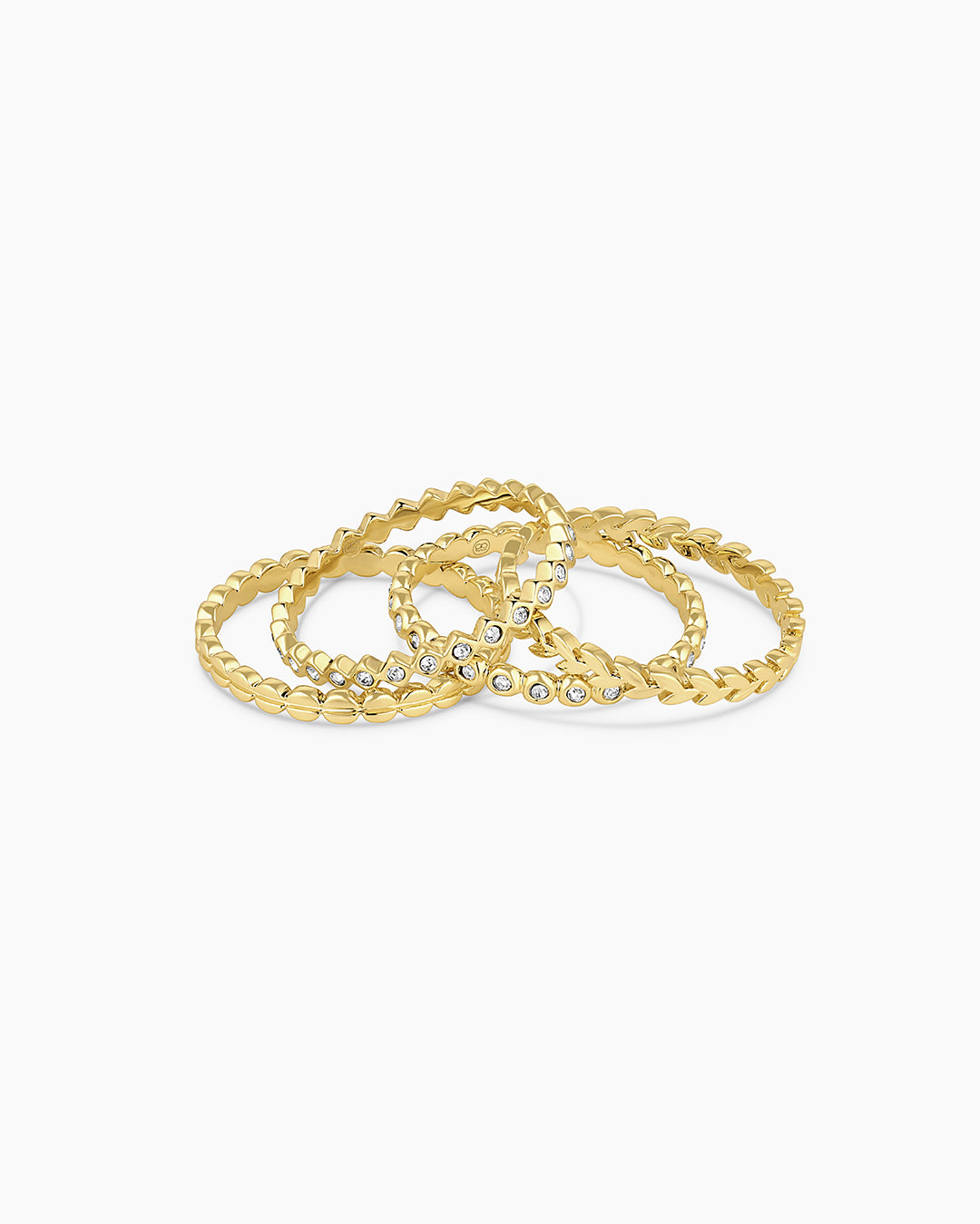 Mini Stackable Ring Set for Women - Dainty Gold & Silver Adjustable Rings for Layering - Perfect for Everyday Wear, Gifts & Special Occasions
