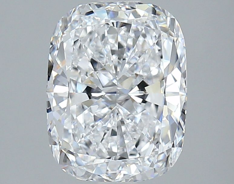 3.2 Carat D Color VVS2 Clarity Cushion Cut Diamond Ring - Perfect for Engagement, Wedding & Anniversary Gifts
