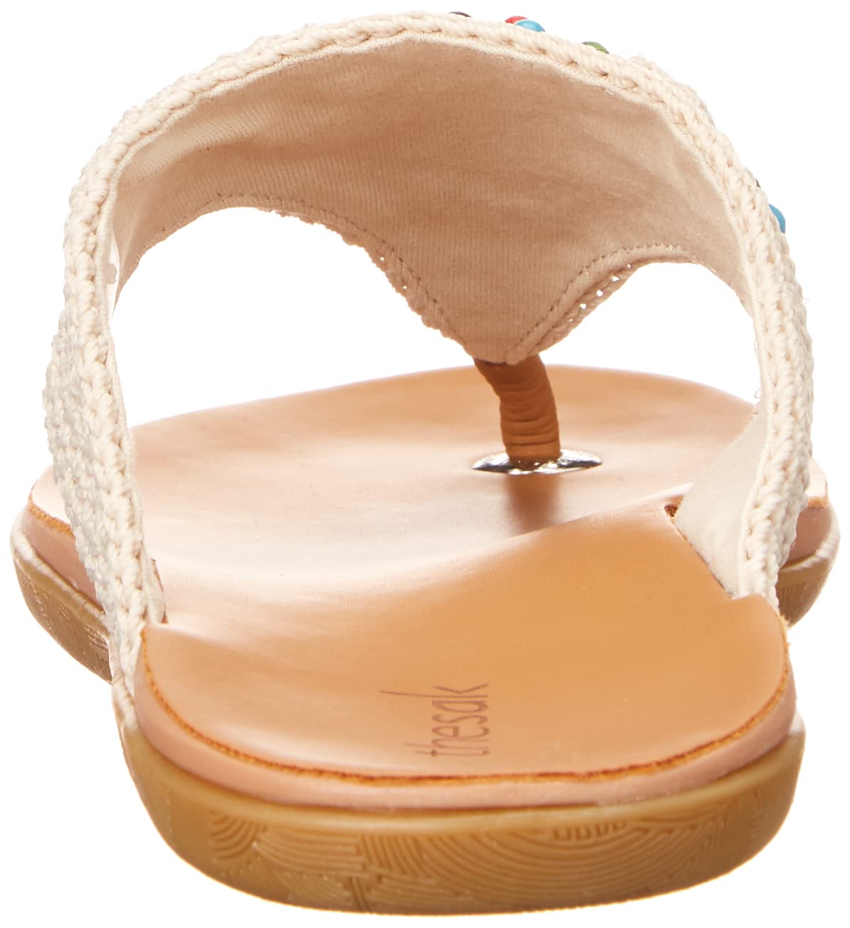 The Sak Shana Crochet Slip-On Thong Sandals for Women - Comfortable Boho Beach Sandals for Summer, Vacation & Casual Wear