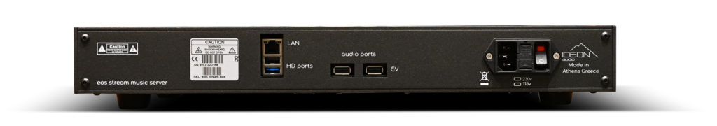 Ideon Audio EOS Stream - High-End Digital Audio Streamer for Audiophiles | Perfect for Home Theater & Music Listening