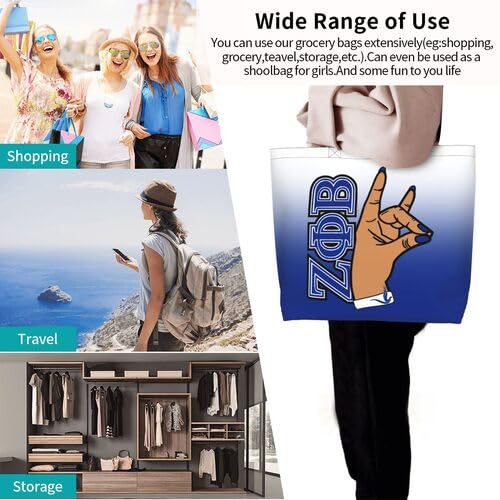 Stylish Large Tote Bag for Women - Reusable Grocery Shopping Bag, Durable Casual Shoulder Handbag - Perfect for Work, Travel & Everyday Use