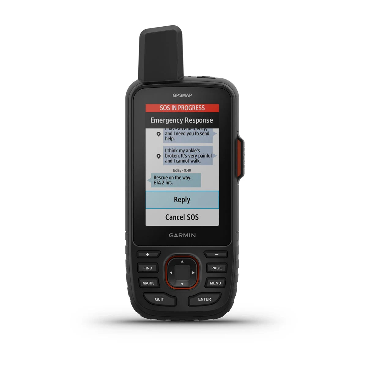 Garmin GPSMAP 67i Handheld GPS with Satellite Communicator - Two-Way Messaging, Preloaded Topo Maps, Long Battery Life for Hiking, Camping & Outdoor Adventures