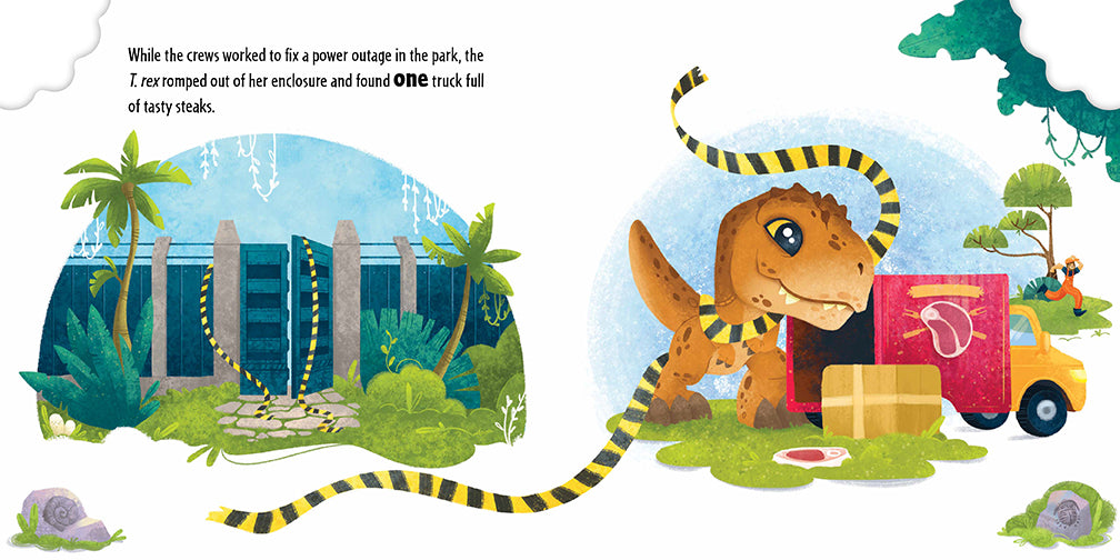 Jurassic World The Very Hungry Dinosaur - Interactive Dinosaur Toy for Kids, Educational Gift for Boys & Girls - Perfect for Birthday Parties, Pretend Play & Jurassic World Fans