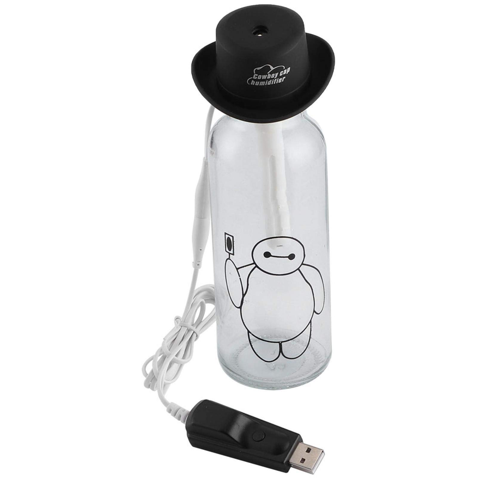 Labuduo Mini Air Diffuser - Portable Hat-Shaped Humidifier with Atomizing Technology for Home, Office, Bedroom & Car | Compact Air Mist Maker for Dry Skin Relief & Aromatherapy | Perfect for Travel, Yoga & Baby Nurseries