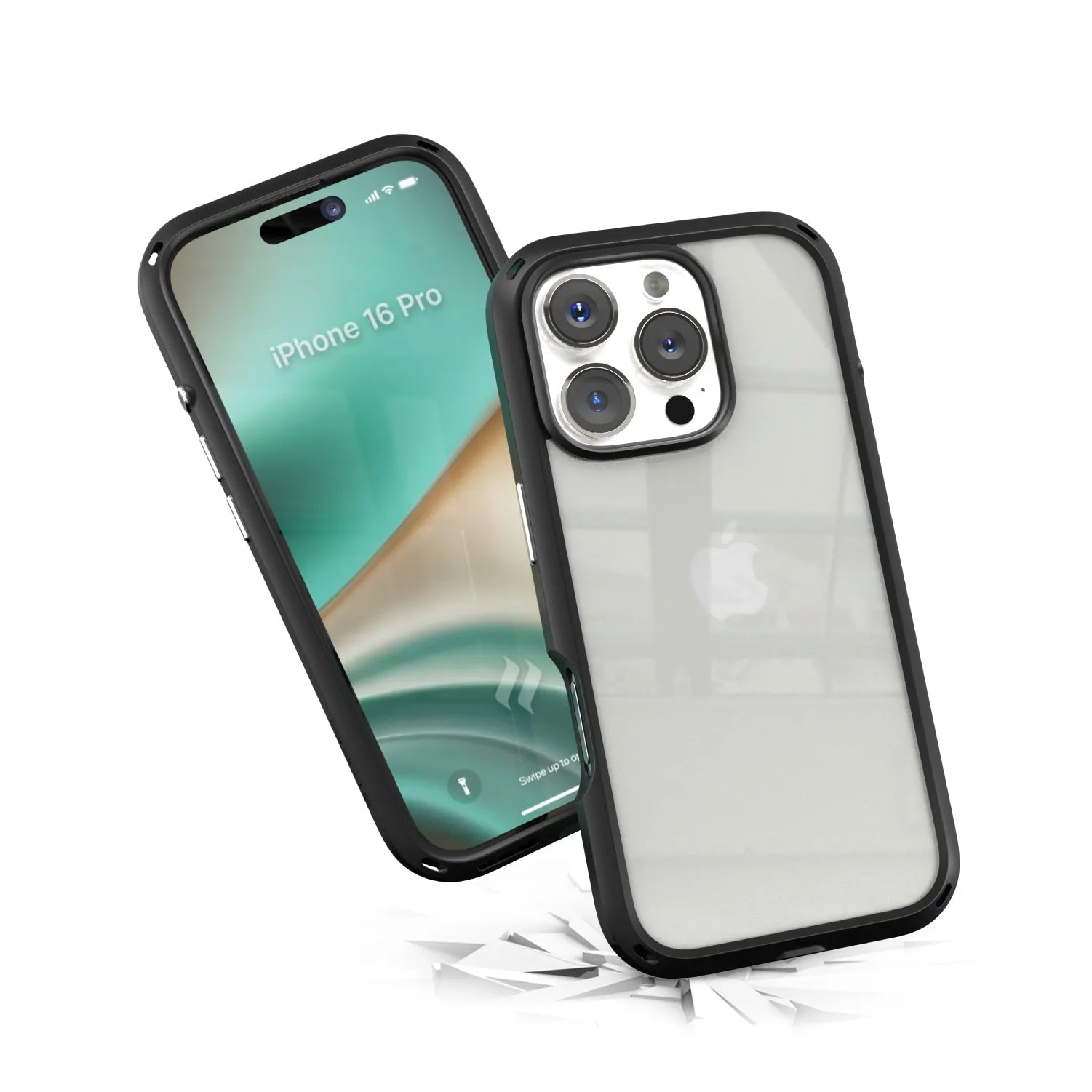 iPhone 16 Pro Protective Case - Shockproof Slim Cover with Premium Grip for iPhone 16 Pro - Perfect for Everyday Use, Travel & Outdoor Activities