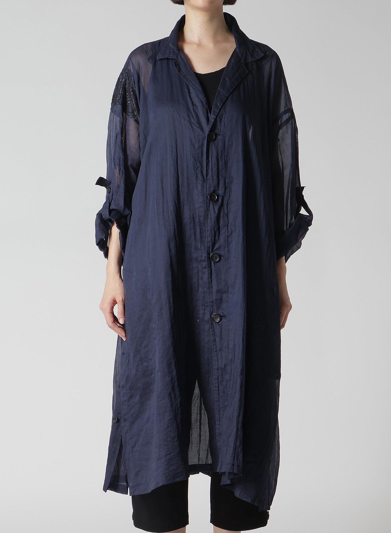 Elegant Cotton Organza Lawn Side Gather Detail Coat for Women | Lightweight Summer Jacket | Perfect for Weddings, Parties & Office Wear