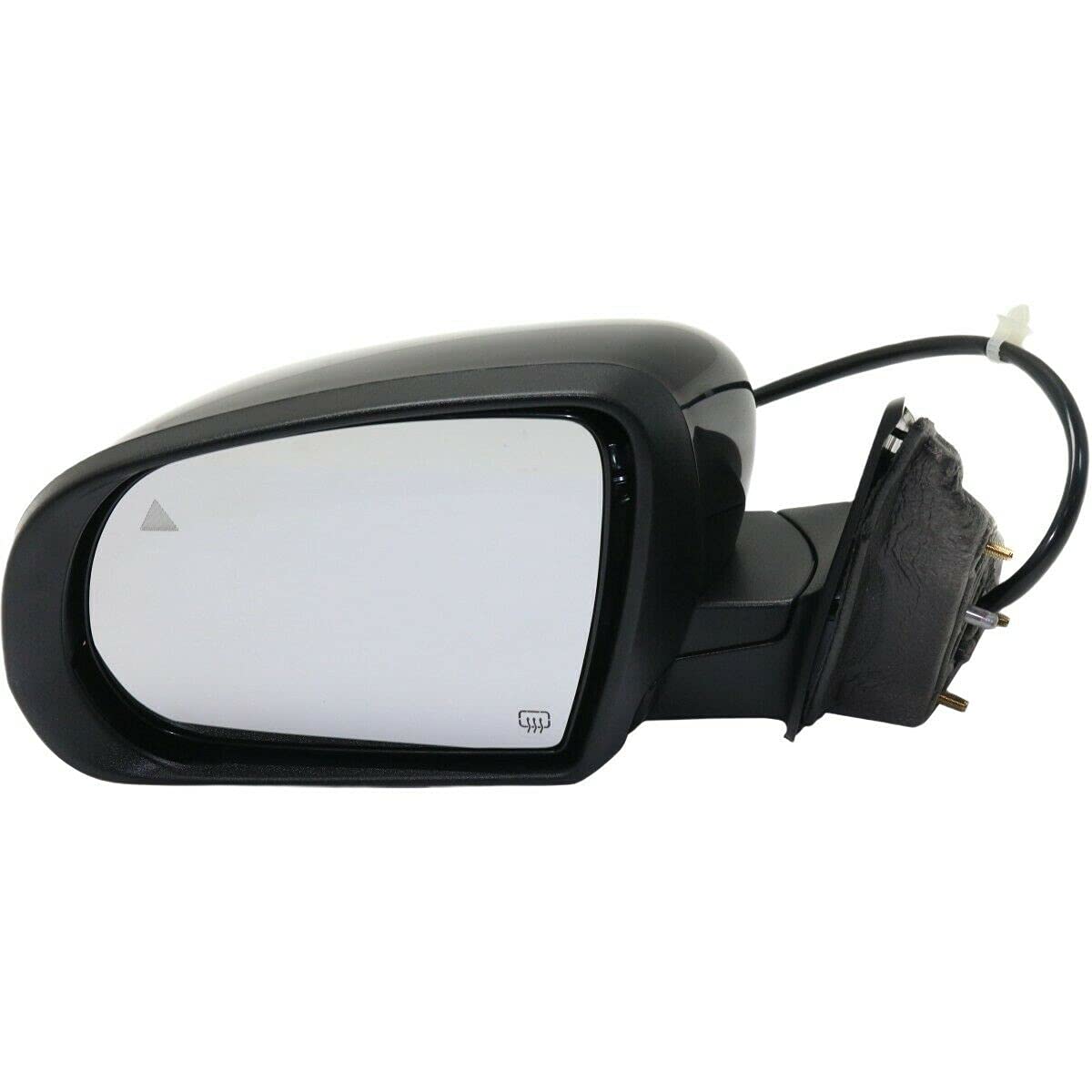 Left Hand Side Heated Mirror for Jeep Cherokee - Driver Side Replacement - Perfect for Winter Driving & Defrosting in Cold Weather