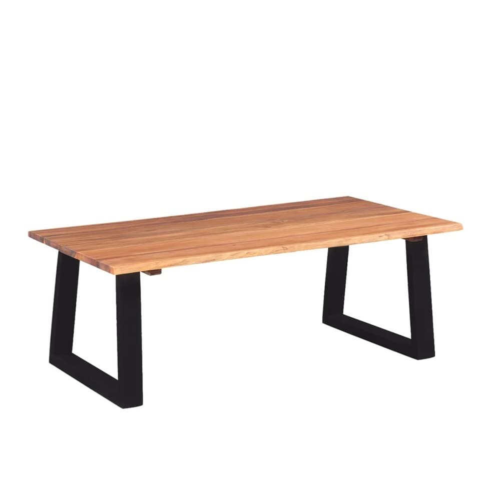 Solid Acacia Wood Coffee Table - 43.3