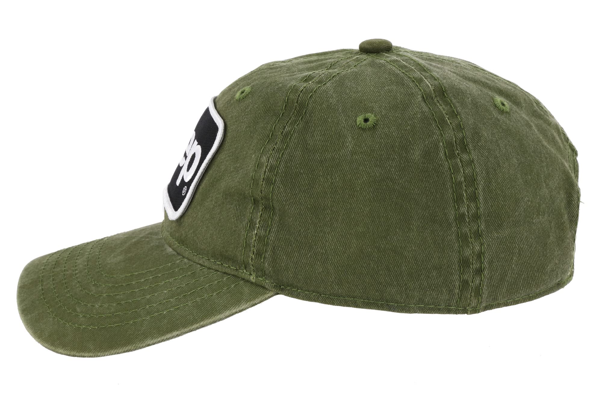 Jeep Premium Chino Twill Embroidered Patch Text Logo Baseball Cap - Green for Outdoor Adventures & Casual Wear