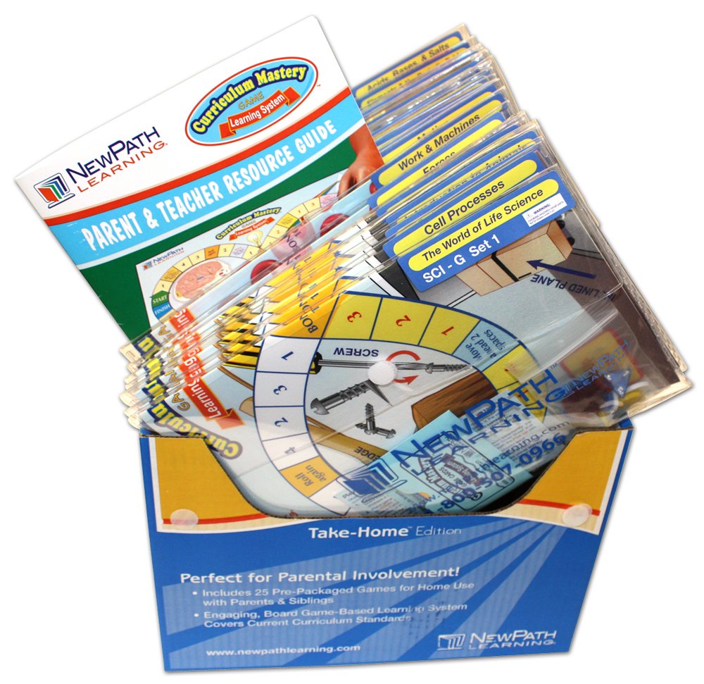 NewPath Learning High School Chemistry Review Curriculum Mastery Game - Take-Home Pack for Science Study & Test Prep | Classroom & Homeschool Learning Tool