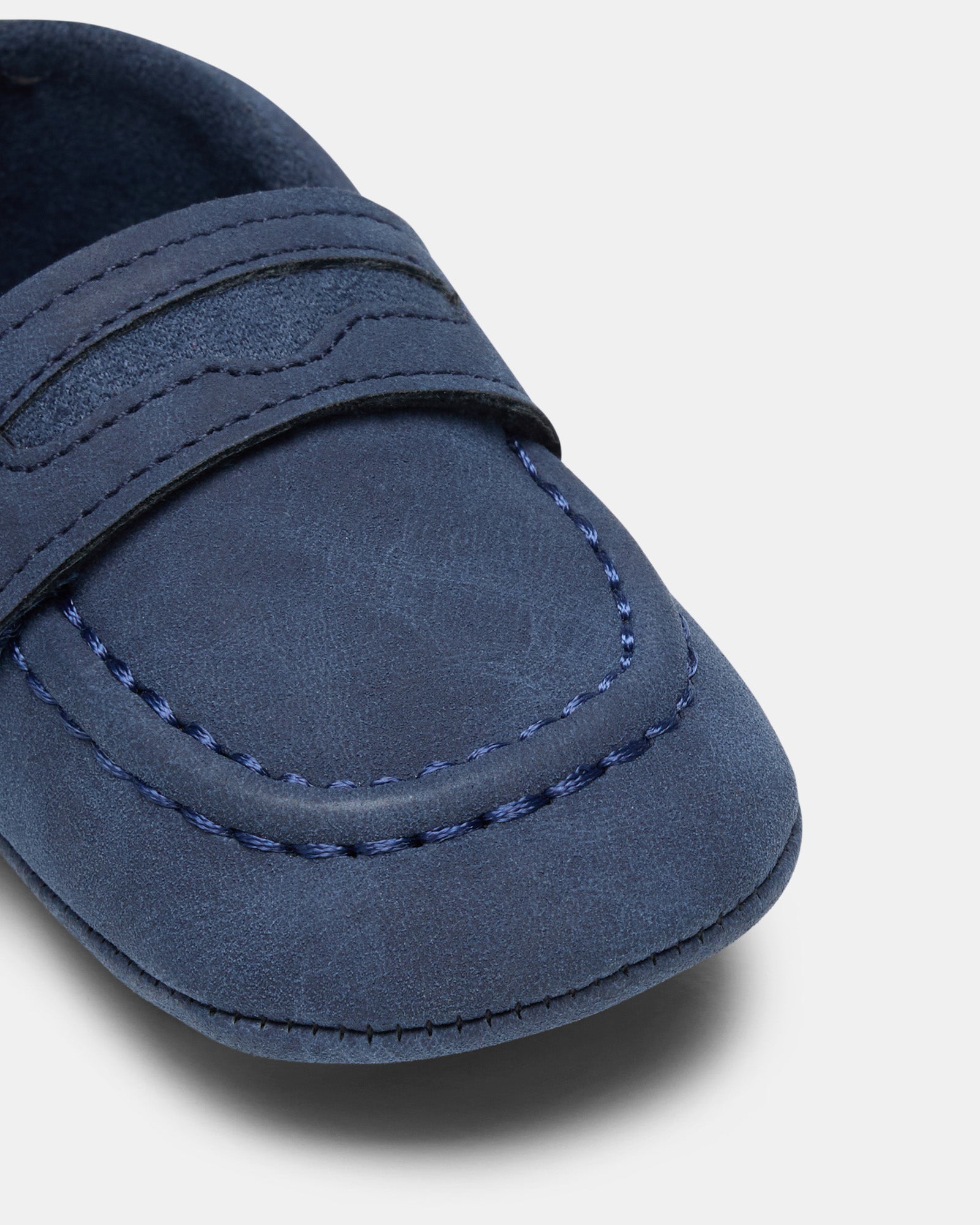 Kingston Men's Navy Blue Loafers - Comfortable Slip-On Dress Shoes for Business, Casual & Office Wear