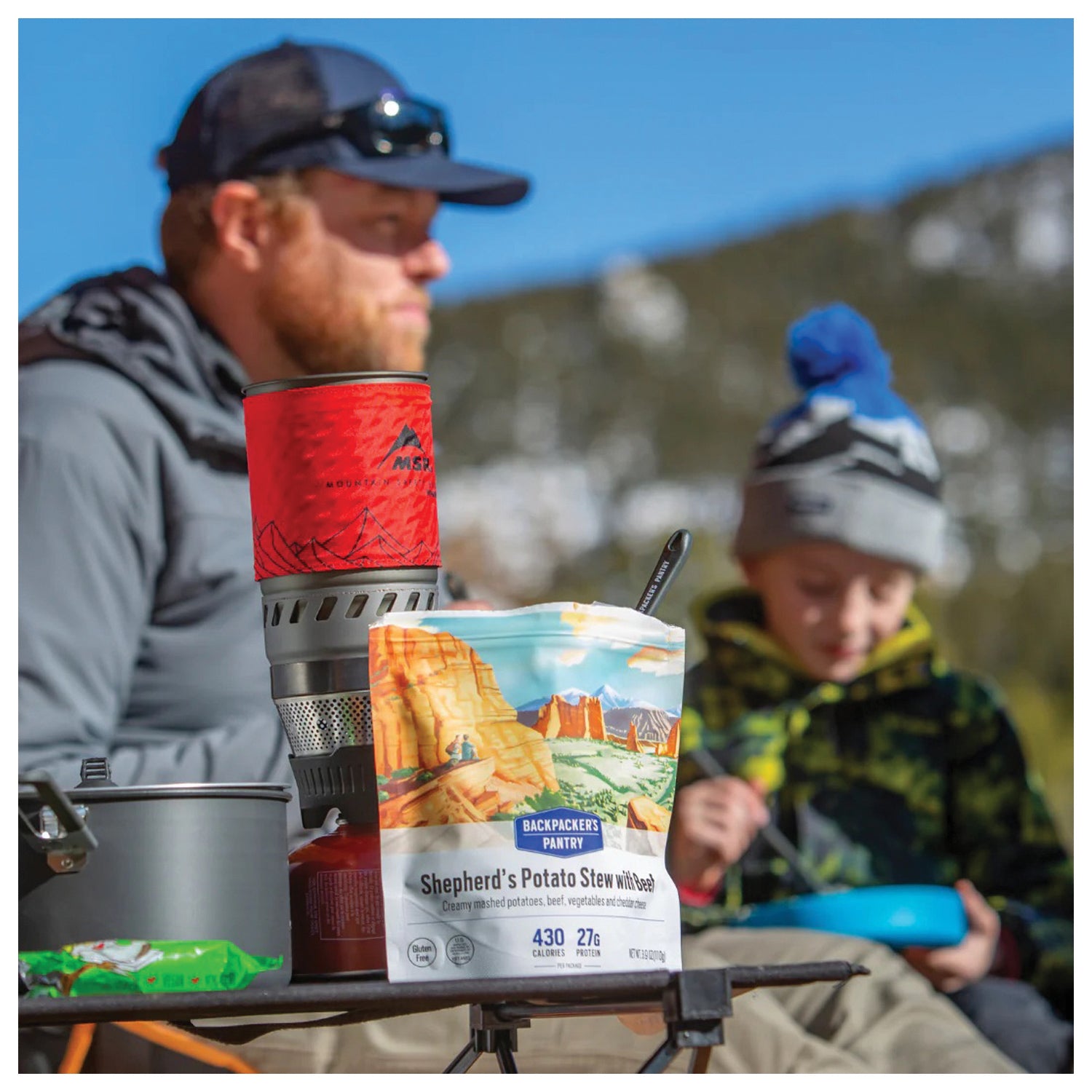Backpacker's Pantry Beef Performance Shepherd Potato Stew - 2 Person Meal | Freeze-Dried Camping Food for Hiking, Backpacking & Emergency Preparedness