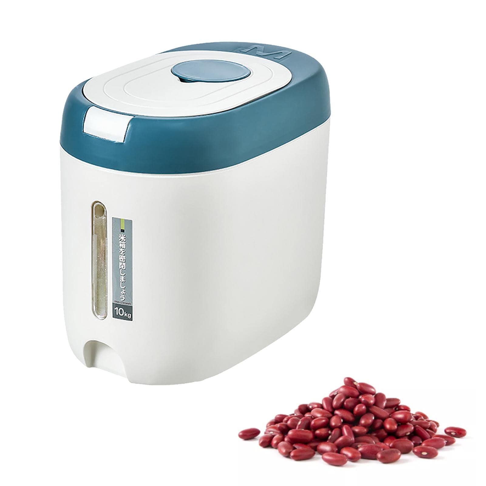 5KG Airtight Pet Food Storage Container - Moisture-Proof Dry Food Dispenser Bin for Dogs & Cats | Perfect for Kitchen Pantry Organization & Bulk Food Storage