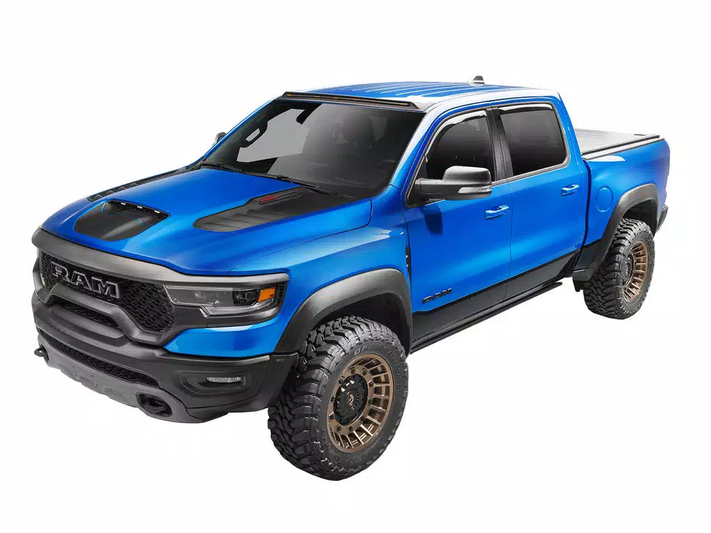 2021+ Ram TRX AMP Research PowerStep XTreme Running Boards - Heavy Duty Auto Side Steps for Off-Road Trucks & SUVs - Easy Installation & Durable Design