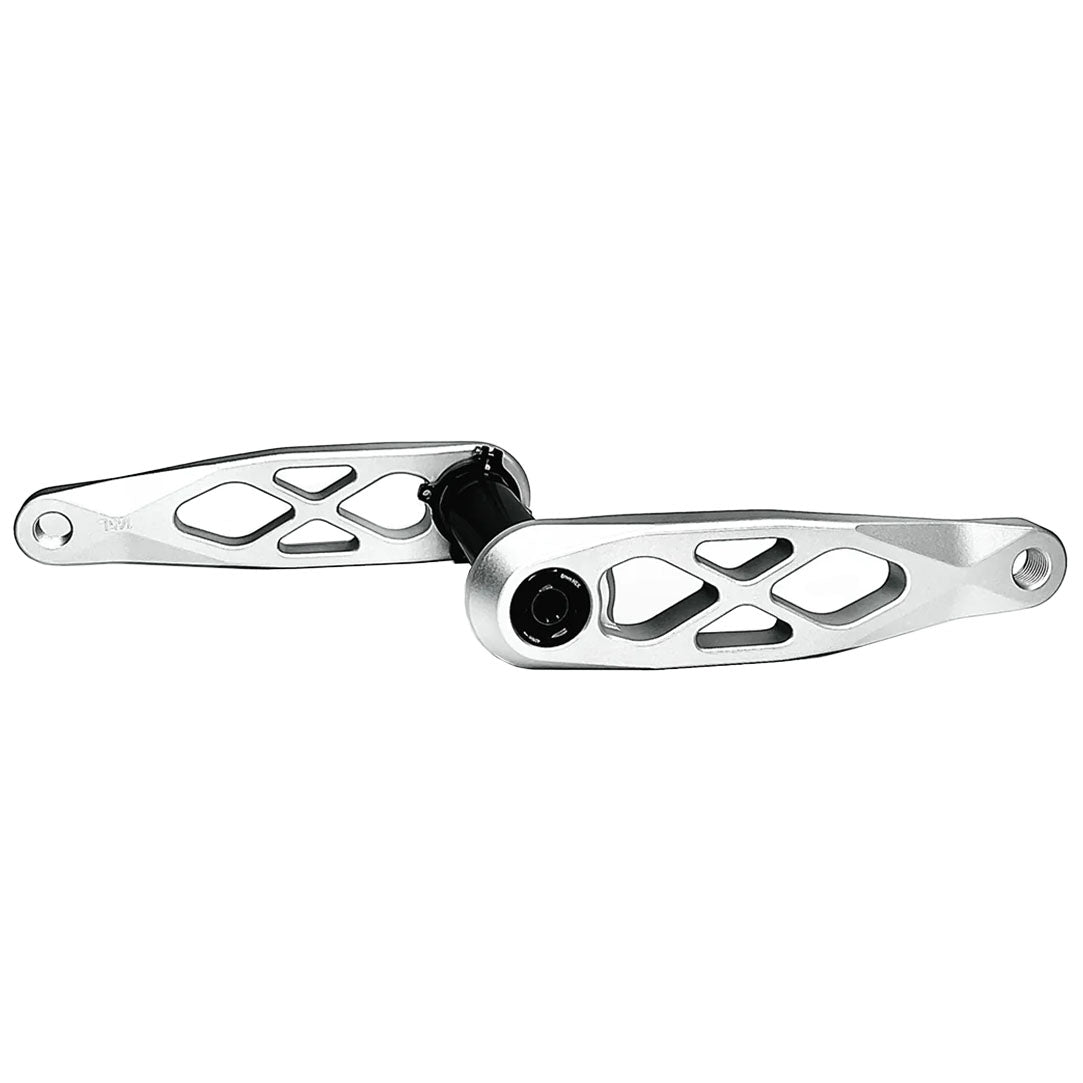 Shimano EP8 eCranks 160mm Silver - High-Performance Electric Bike Crankset for Mountain Biking & Off-Road Adventures