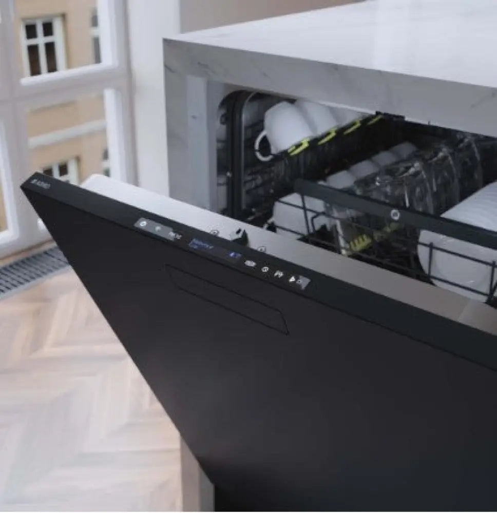 ASKO DBI565IKBS Built-In Dishwasher - 24 Inch Stainless Steel Logic Series for Modern Kitchens | Energy Efficient & Ultra Quiet | Perfect for Small to Medium Homes & Apartments