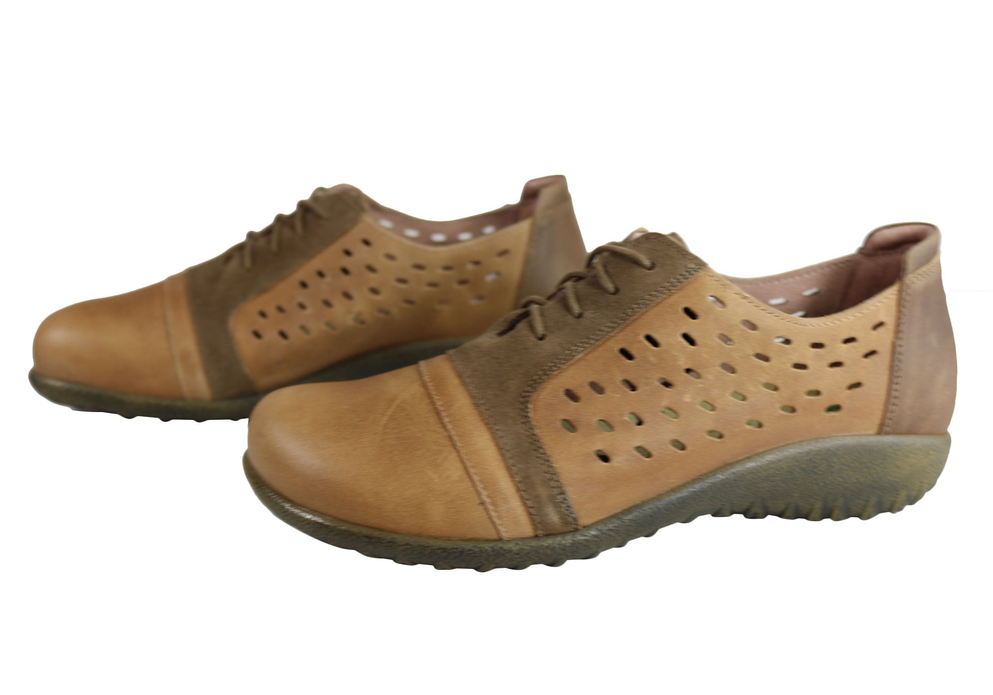 Naot Lalo Women's Leather Comfortable Cushioned Casual Lace-Up Shoes - Perfect for Walking, Travel & Everyday Wear