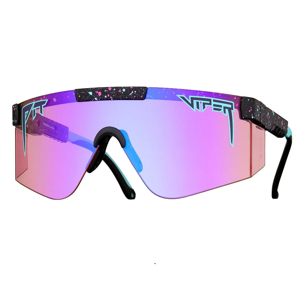 Pit Viper The 2000's Afterparty Sunglasses - Retro 90s Style UV Protection Shades for Outdoor Sports, Concerts & Nightlife