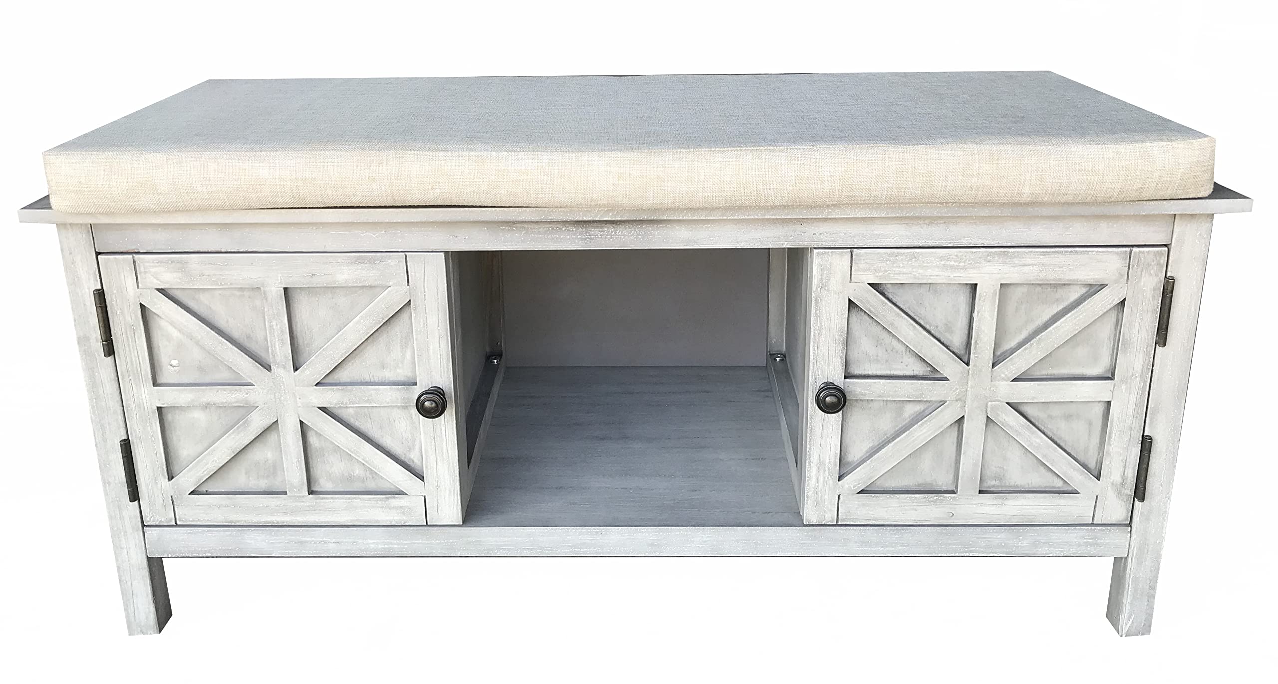 Decor Therapy Jimco Accent Furniture - Hazy Days Collection | Stylish Home Decor for Living Room, Bedroom & Office