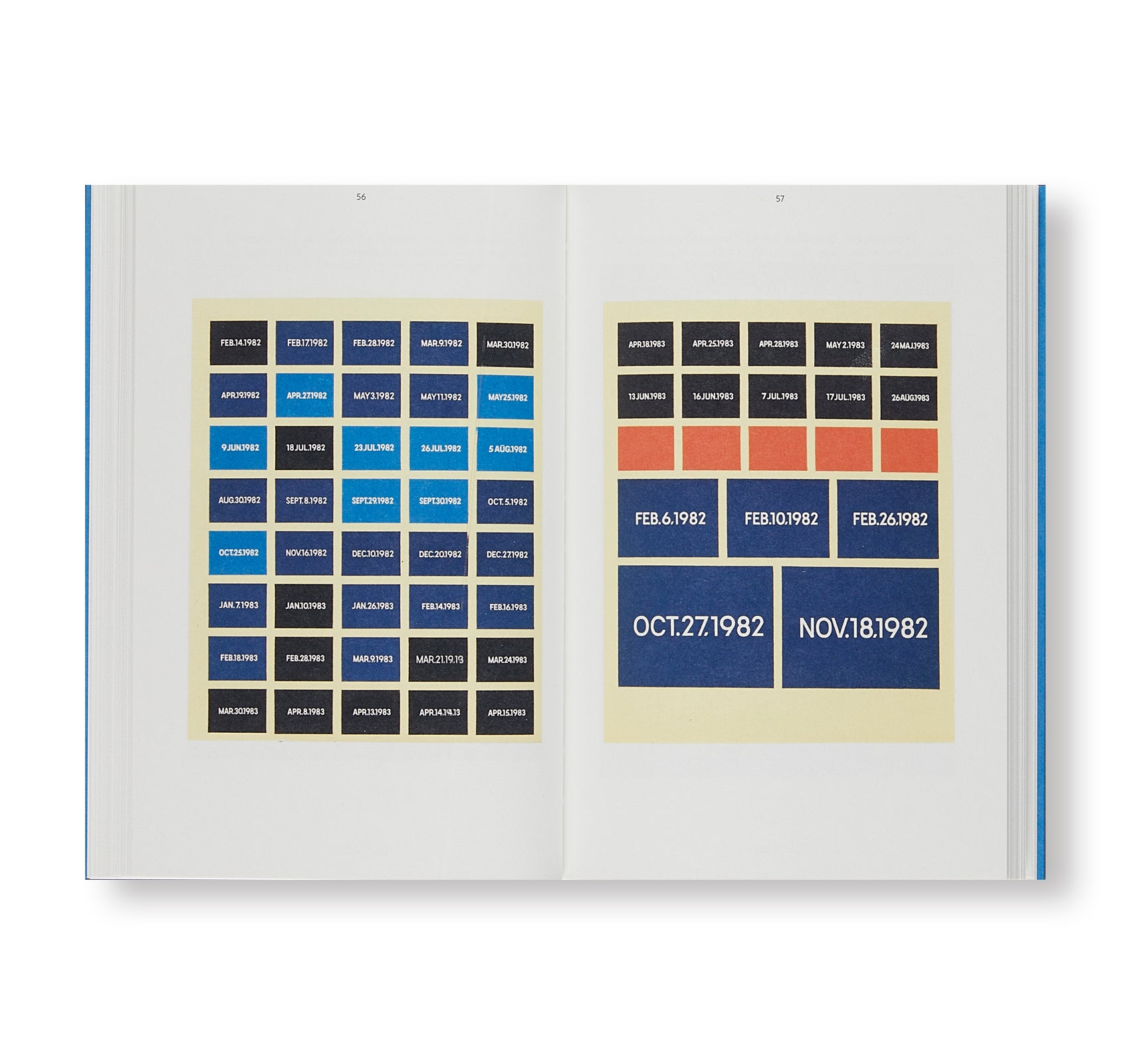 ON KAWARA CATALOGUE 242 - Contemporary Art Book by Japanese Conceptual Artist On Kawara | Perfect for Art Collectors, Museum Exhibitions & Modern Art Studies