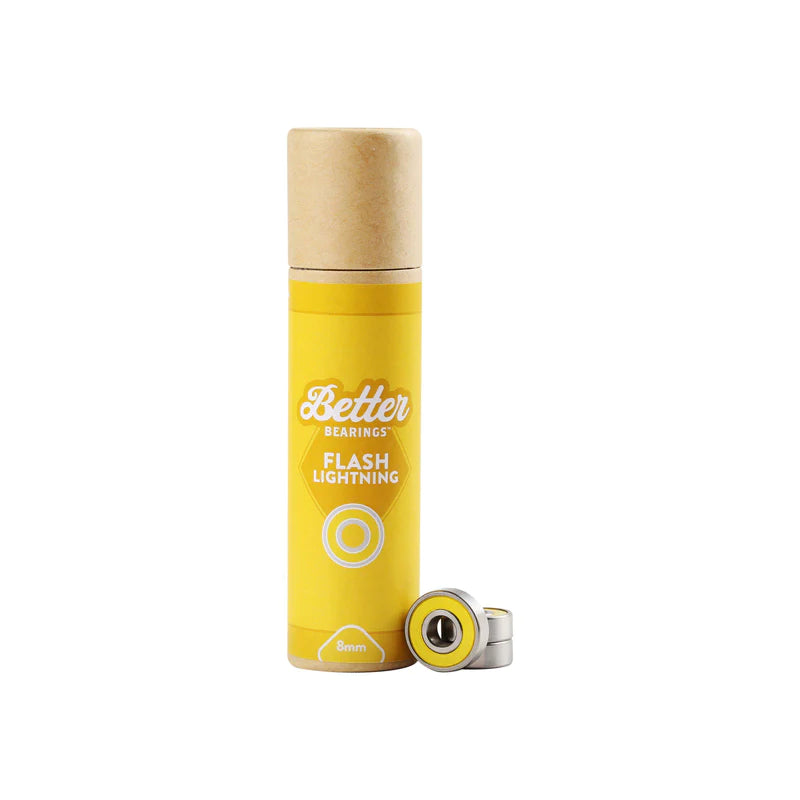 Better Bearings - High Performance Flash Lightning Bearings for Skateboards, Scooters & Rollerblades | Durable & Smooth Ride