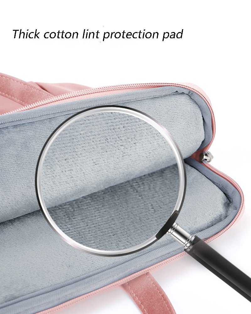Slim Waterproof 13 Inch Laptop Case with Handle - 360° Protective Laptop Briefcase Bag for MacBook Pro 13.3, MacBook Air & Notebook Computers | Perfect for Business Travel, Commuting & Office Use