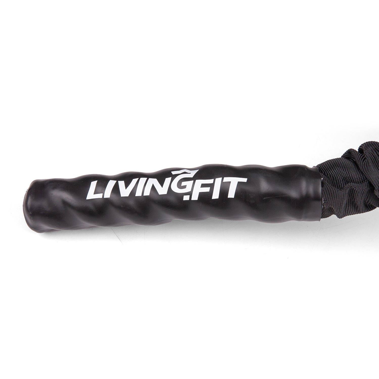 1.5 Inch Battle Ropes - Heavy Duty Canvas Covered Exercise Ropes for CrossFit, Gym Workouts & Home Fitness Training