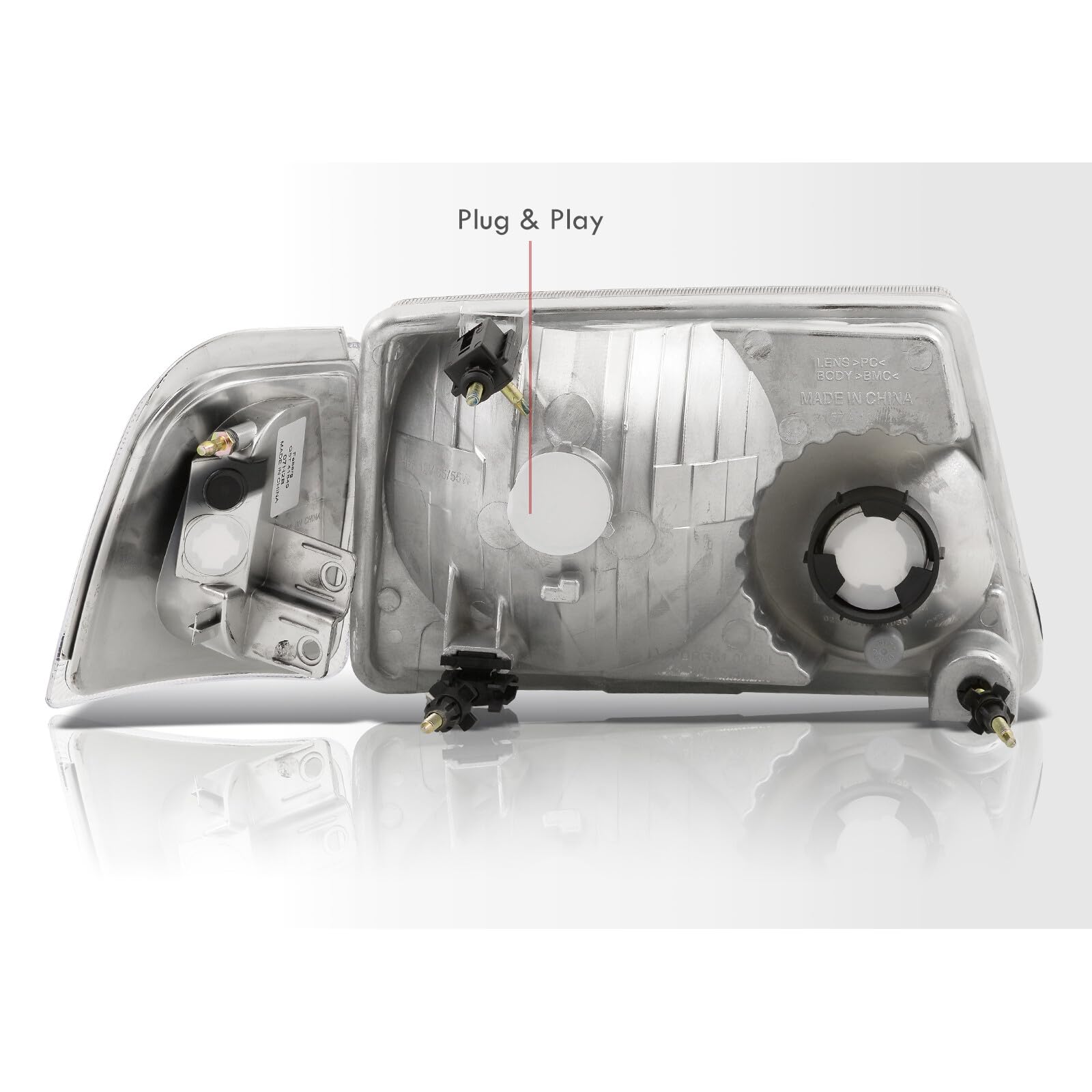 Ford Ranger Headlights & Bumper Lamps (2001-2011) - Off-Road & Night Driving