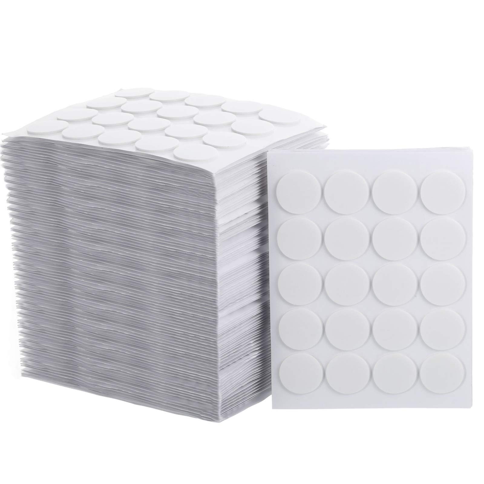 500 Pieces Heatproof Candle Wick Stickers - Double-Sided Wax Glue for Candle Making - Strong Adhesion in Hot Wax - Perfect for DIY Candles, Wax Melts, and Home Fragrance Projects