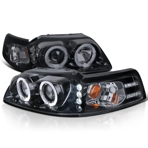 Glossy Black Housing Smoke Lens