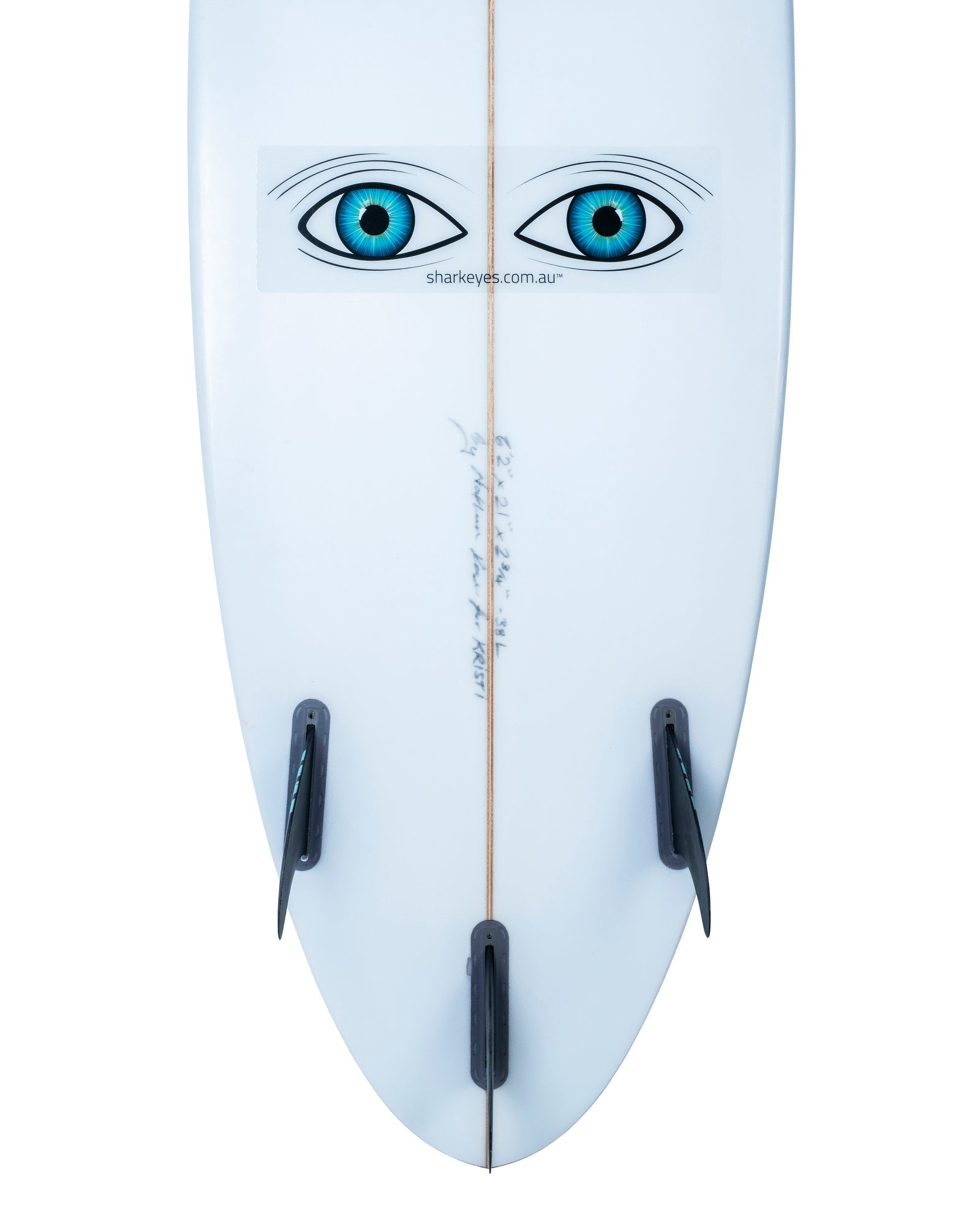 Shark Eyes Clear Sticker for Cars, Motorcycles & Boats - Large Size Waterproof Decals - Perfect for Halloween Decor, Cosplay & Vehicle Customization