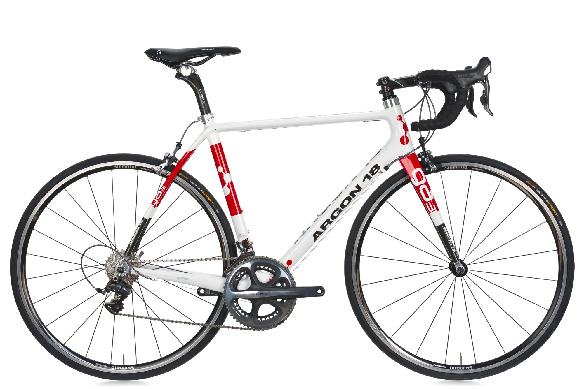 Argon 18 Gallium Carbon Road Bike - 54cm Medium Frame with Shimano Dura-Ace Groupset | Lightweight Racing Bike for Road Cycling & Endurance Training