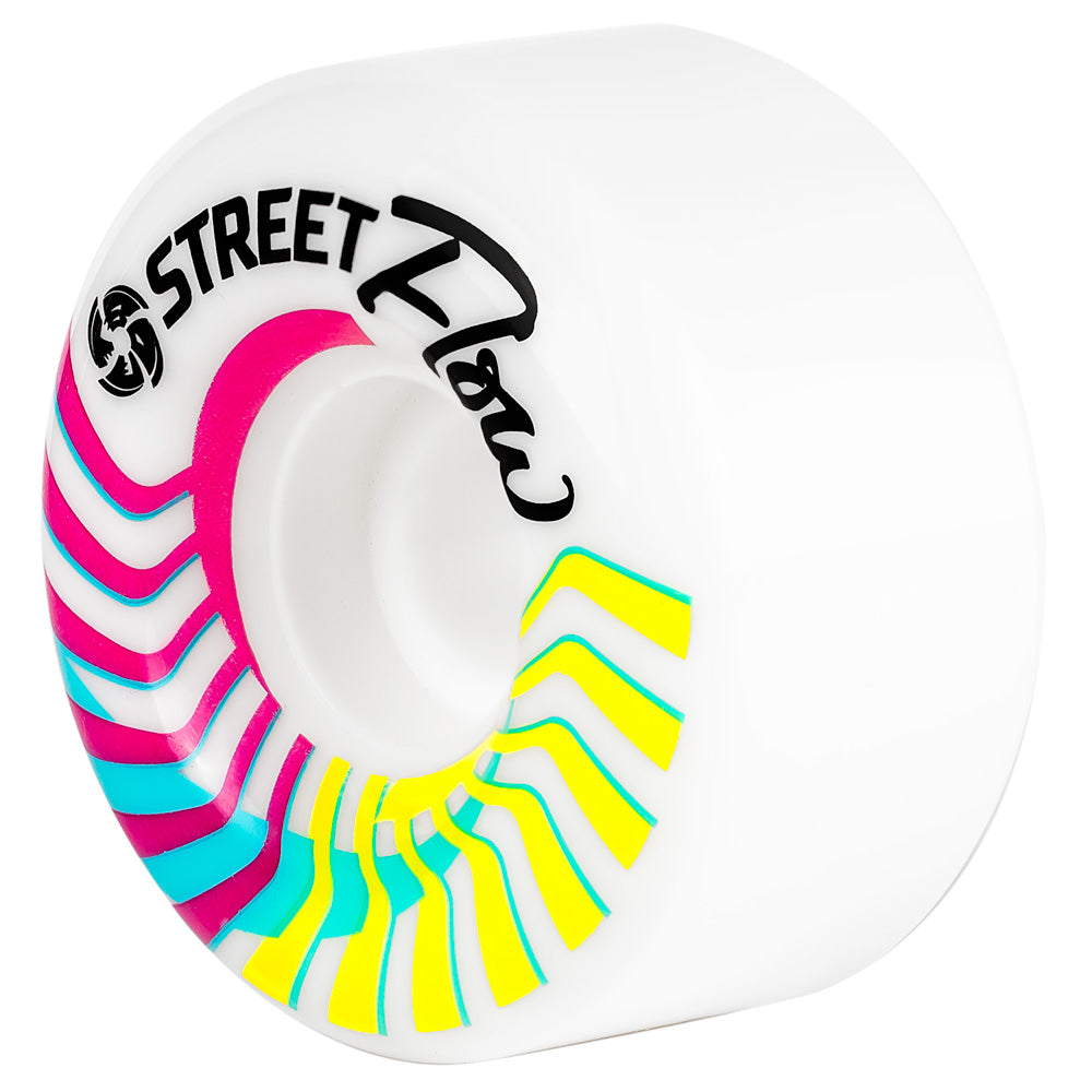 Bont Flow 58mm Street Quad Wheels - 4 Pack Set for Aggressive Skating, Park Riding & Urban Commuting