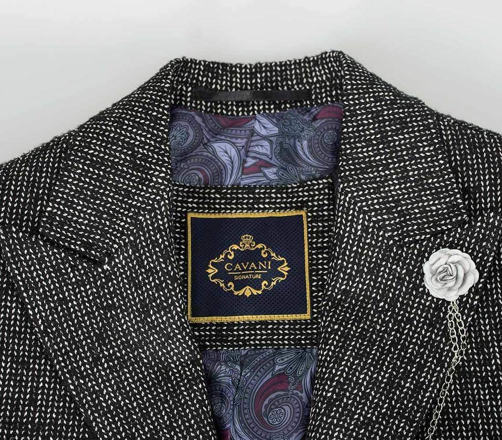 Cavani Abe Black Casual Jacket Overcoat for Men | Stylish Lightweight Outerwear | Perfect for Daily Wear, Office & Outdoor Activities